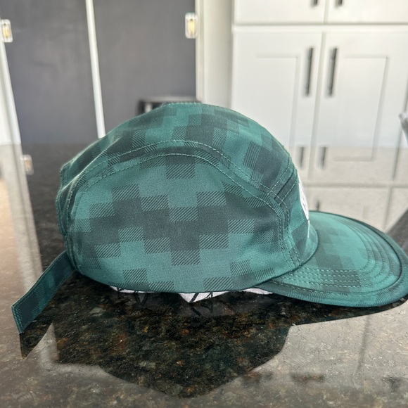 Billionaire Boys Club Teal Green Plaid Five-Panel Camp Cap - Picture 3 of 9